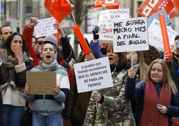 Huelga general en España: sindicatos paran el 11 de noviembre por la vivienda