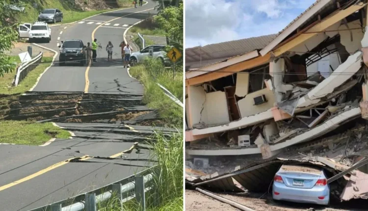 Nueva réplica de 6.9 sacude Panamá y ya son más de 95 movimientos tras el terremoto